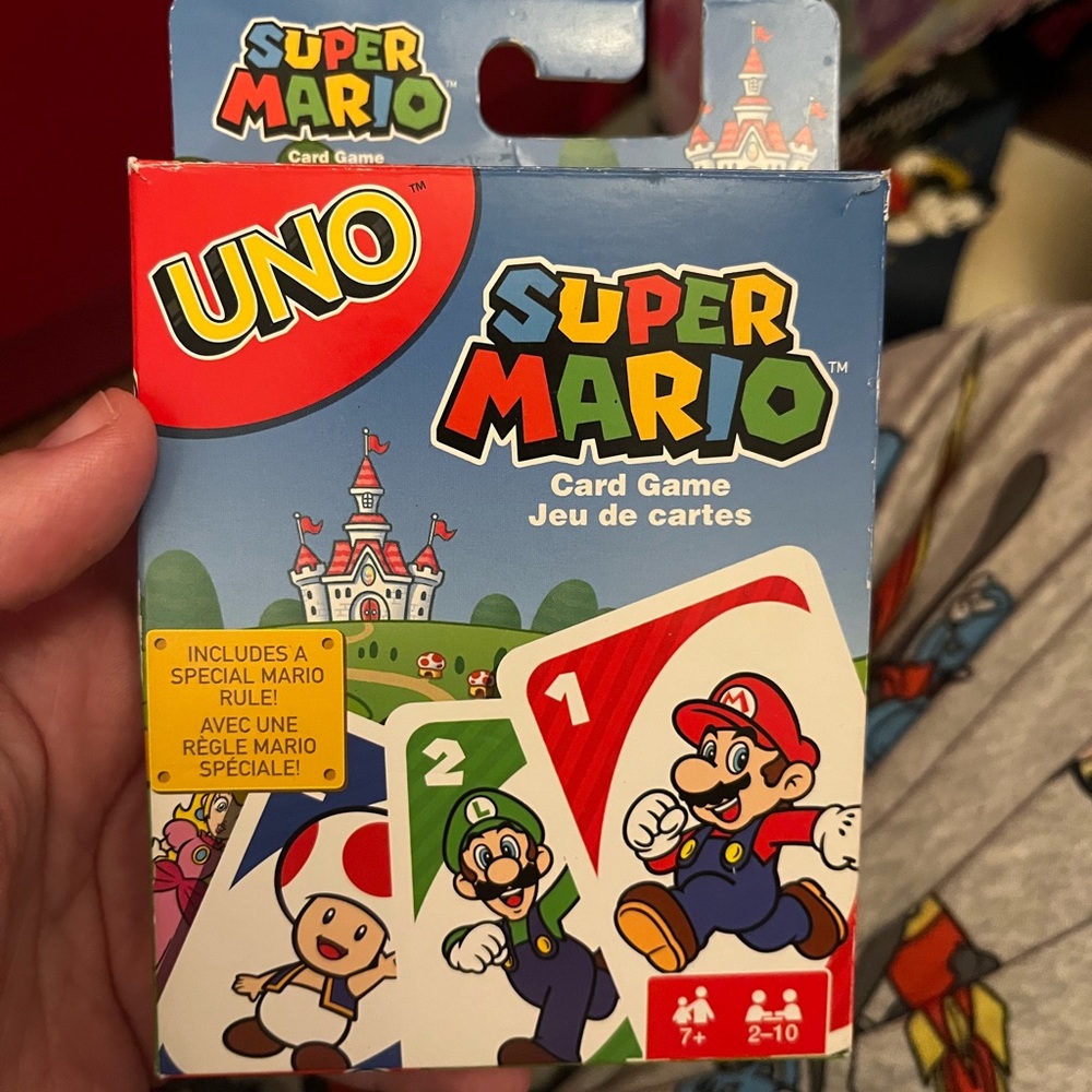 UNO Super Mario Card Game